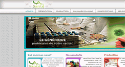 Desktop Screenshot of 4asantelaboratoire.com